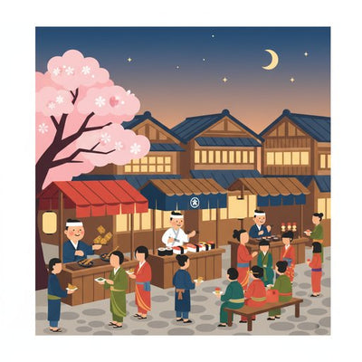 江戸時代の食いしん坊たち！将軍も愛したファストフードと大食い大会の記録